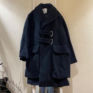 ステュディオス(STUDIOUS)の【冬服値下げ】un3d コート black(ロングコート)