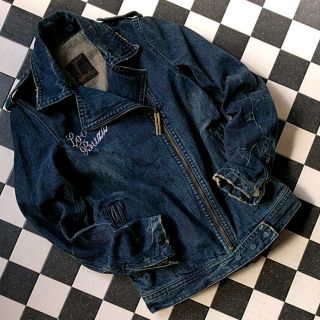 ヒステリックグラマー(HYSTERIC GLAMOUR)のぴよこ様専用♪ヒステリックグラマー★ライダースデニム(Gジャン/デニムジャケット)