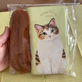 フェリシモ(FELISSIMO)のフェリシモ　おすまし猫のスマホカバー(iPhoneケース)