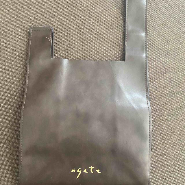 agete(アガット)の【最終価格】agete 2021 winterlimitedノベルティエコバッグ レディースのバッグ(エコバッグ)の商品写真