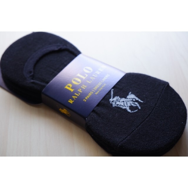 POLO RALPH LAUREN(ポロラルフローレン)のポロラルフローレンのメンズソックスDress Liners　3足セット【新品】 メンズのレッグウェア(ソックス)の商品写真