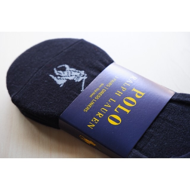 POLO RALPH LAUREN(ポロラルフローレン)のポロラルフローレンのメンズソックスDress Liners　3足セット【新品】 メンズのレッグウェア(ソックス)の商品写真