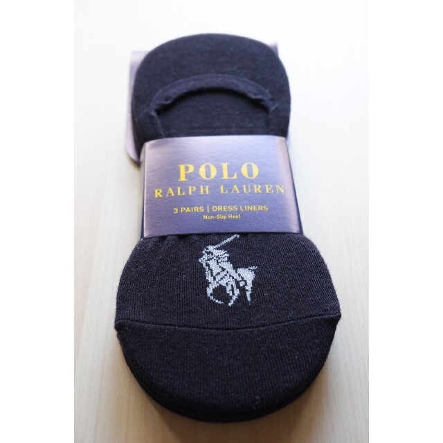 POLO RALPH LAUREN(ポロラルフローレン)のポロラルフローレンのメンズソックスDress Liners　3足セット【新品】 メンズのレッグウェア(ソックス)の商品写真