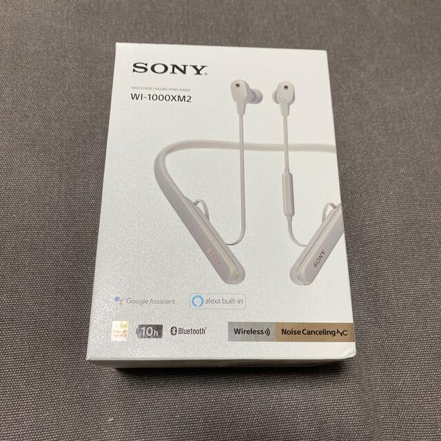 SONY WI-1000XM2 B　Bluetooth ワイヤレスイヤホンヘッドフォン/イヤフォン