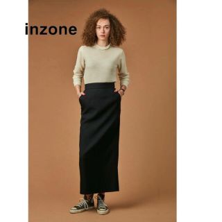 shinzone バックスリットスカート