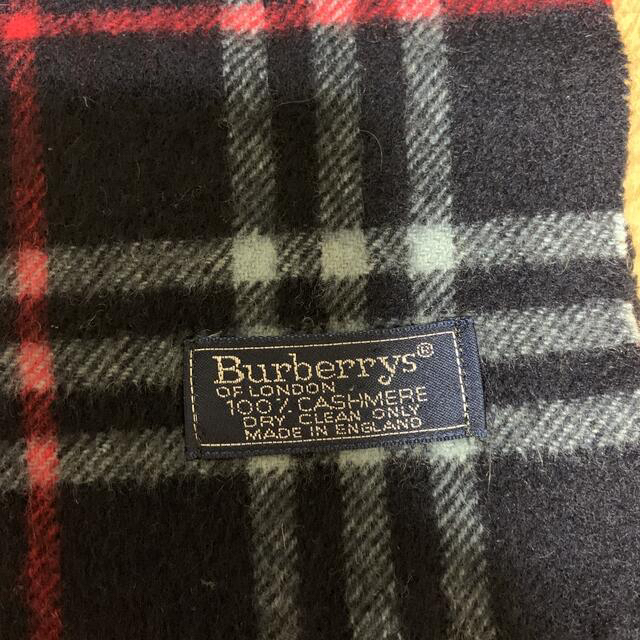 BURBERRY - 【美品】バーバリー ノバチェック カシミア100% メンズ