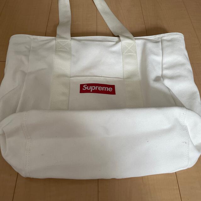 Supreme18FW  トートバッグ  白