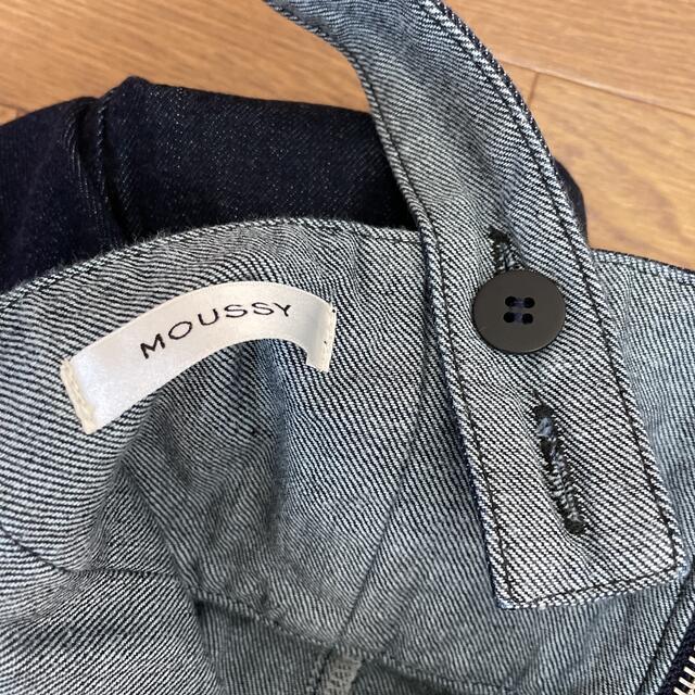 moussy(マウジー)の1回使用のみ！マウジー　デニムワンピース　サイズ1 レディースのワンピース(ロングワンピース/マキシワンピース)の商品写真