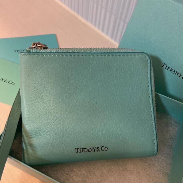 Tiffany & Co.(ティファニー)のティファニー　レザーコインケース　カード　フラグメントケース　ミニ財布　小銭入れ レディースのファッション小物(コインケース)の商品写真