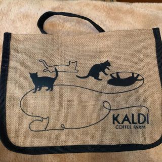 カルディ(KALDI)の【再値下げ】KALDI 2021猫の日バッグ(トートバッグ)