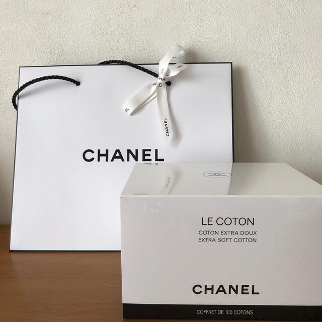 CHANEL(シャネル)のCHANELシャネルコットン(未開封品)プレゼントラッピング コスメ/美容のメイク道具/ケアグッズ(コットン)の商品写真