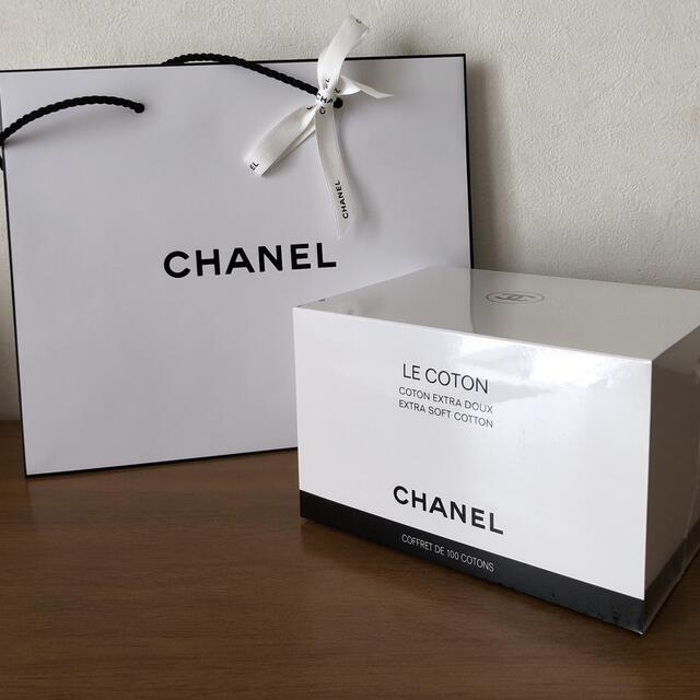 CHANEL(シャネル)のCHANELシャネルコットン(未開封品)プレゼントラッピング コスメ/美容のメイク道具/ケアグッズ(コットン)の商品写真