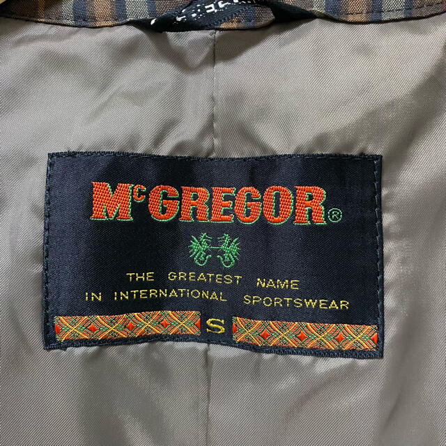 McGREGOR(マックレガー)の英国調❗️マックレガー チェック柄  ドルマン　ステンカラーコート メンズのジャケット/アウター(ステンカラーコート)の商品写真