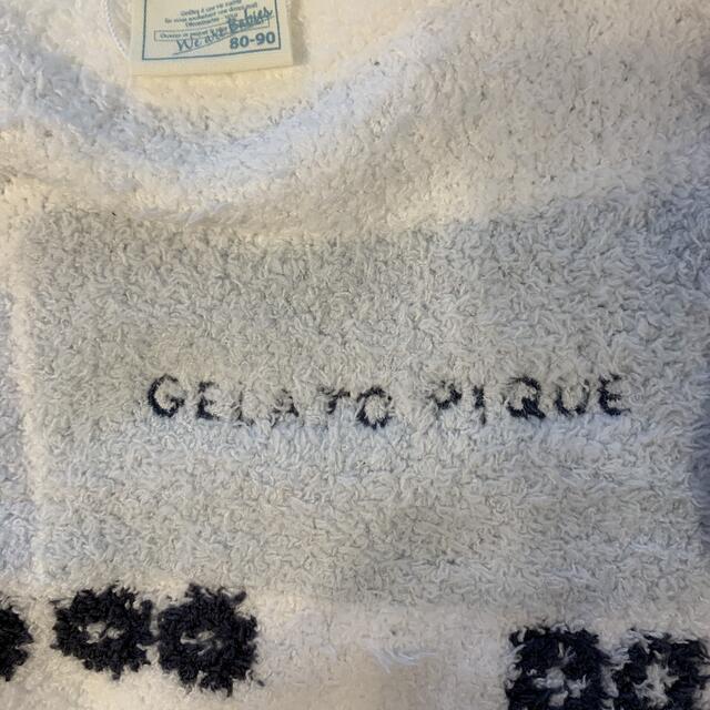 gelato pique(ジェラートピケ)のジェラートピケ　ルームウェア 80(80-90)、レッグウォーマー　タグ付き キッズ/ベビー/マタニティのベビー服(~85cm)(その他)の商品写真