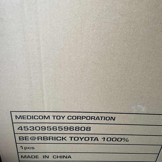 BE@RBRICK TOYOTA 1000% ベアブリック トヨタ【正規店購入】 - www