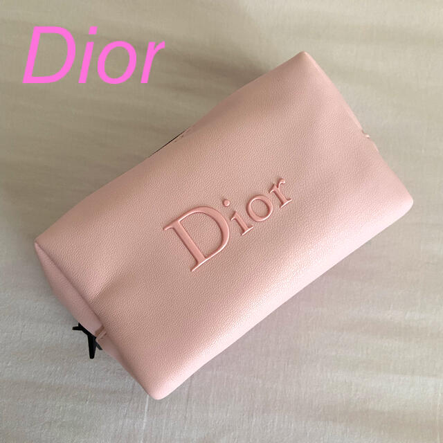 Dior(ディオール)の新品未使用❤️ディオールノベルティポーチ❤️ピンク レディースのファッション小物(ポーチ)の商品写真