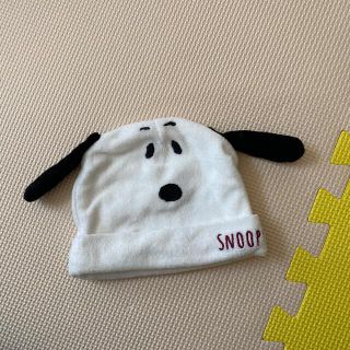 スヌーピー(SNOOPY)のスヌーピー 帽子 赤ちゃん 40〜44cm 新品未使用(帽子)