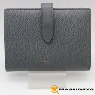 セリーヌ(celine)のセリーヌミディアムストラップウォレット【美品】(財布)