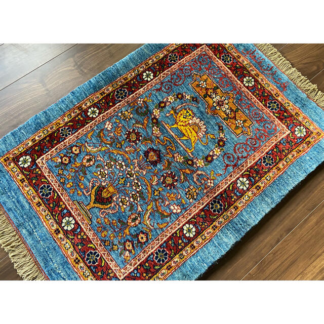 独特な カシュガイ族 手織り絨毯 151×94cm elipd.org