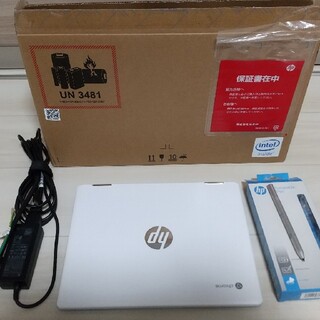 ヒューレットパッカード(HP)のHP Chromebook x360 12b 美品＋USIペン kz専用(ノートPC)