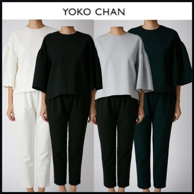 brown15様専用　yoko chan ドロップショルダー　ホワイト 36  レディースのトップス(シャツ/ブラウス(長袖/七分))の商品写真