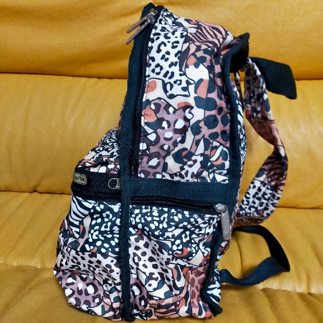 レスポートサックリュック LeSportsac ヒョウ柄リュック