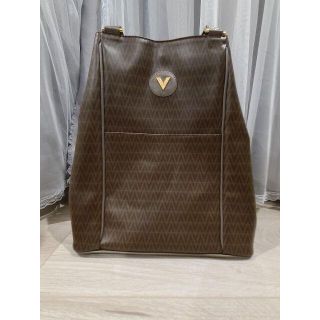 ヴァレンティノ(VALENTINO)のヴァレンティノ マリオバレンチノ 総柄 ハンドバッグ ヴィンテージ 美品(ビジネスバッグ)