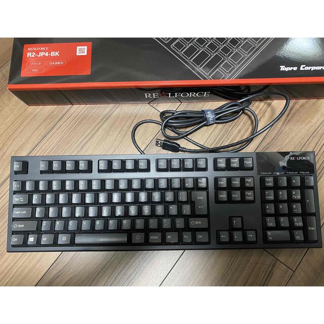 東プレ REALFORCE R2 日本語USBキーボード R2-JP4-BK | www