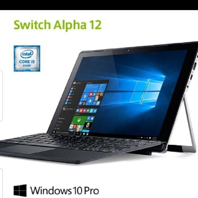 ACER SWITCH Alpha12  メモリ 8GB/ SSD128GBPC/タブレット