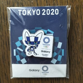 ギャラクシー(Galaxy)のGalaxy東京オリンピックのピンバッジ　ミライトワ(バッジ/ピンバッジ)