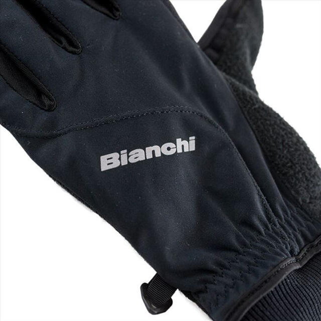 Bianchi(ビアンキ)のサイクルグローブ ブラックS BIANCHI 秋冬用自転車手袋 スポーツ/アウトドアの自転車(ウエア)の商品写真