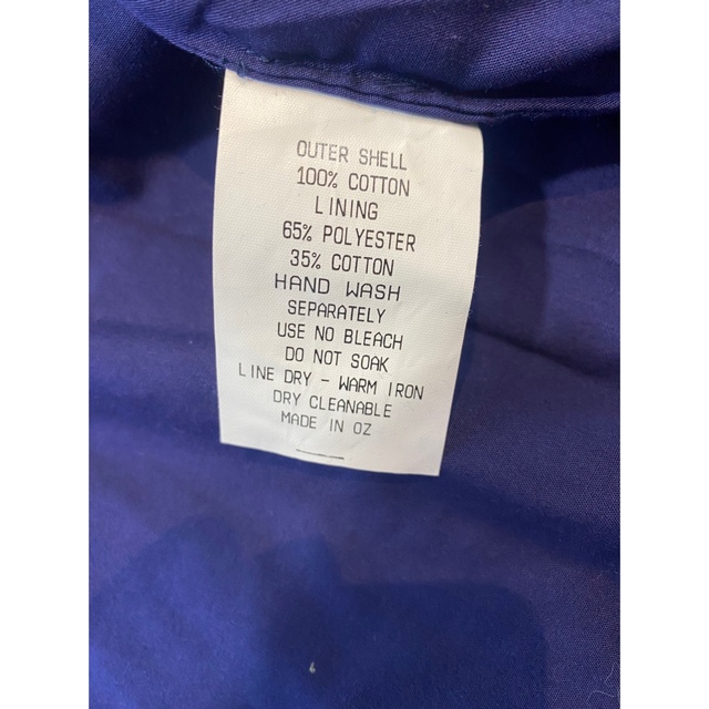 90s OZ製 OLD STUSSY コーデュロイ JKT ネイビー L 新品 90s OZ製 OLD STUSSY コーデュロイ JKT ネイビー L 新品