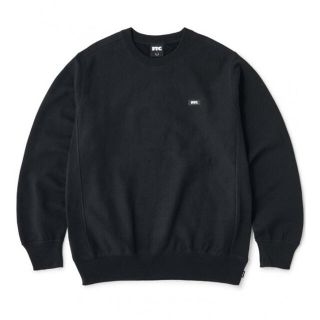 エフティーシー(FTC)のFTC SMALL BOX LOGO クルーネック スウェットトレーナーブラック(スウェット)