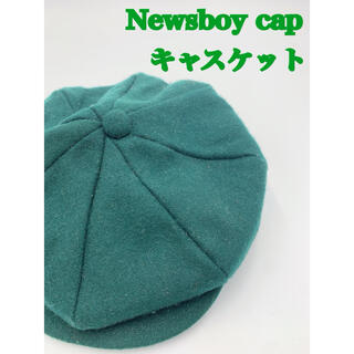 Newsboy cap キャスケット casquette レディース&メンズ(キャスケット)