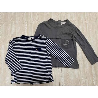 ザラキッズ(ZARA KIDS)のzara kids ヘンリーネック　ロンT(Tシャツ/カットソー)