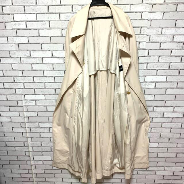 初期☆イッセイミヤケ 80s ベルト付き マキシ丈 デザインダブルロング