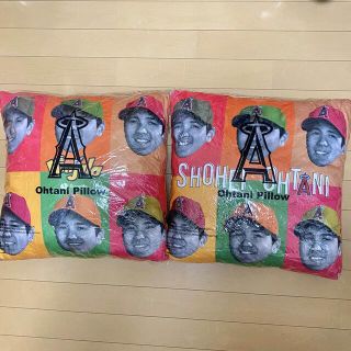 大谷翔平　枕　2個セット　祝MVP(記念品/関連グッズ)