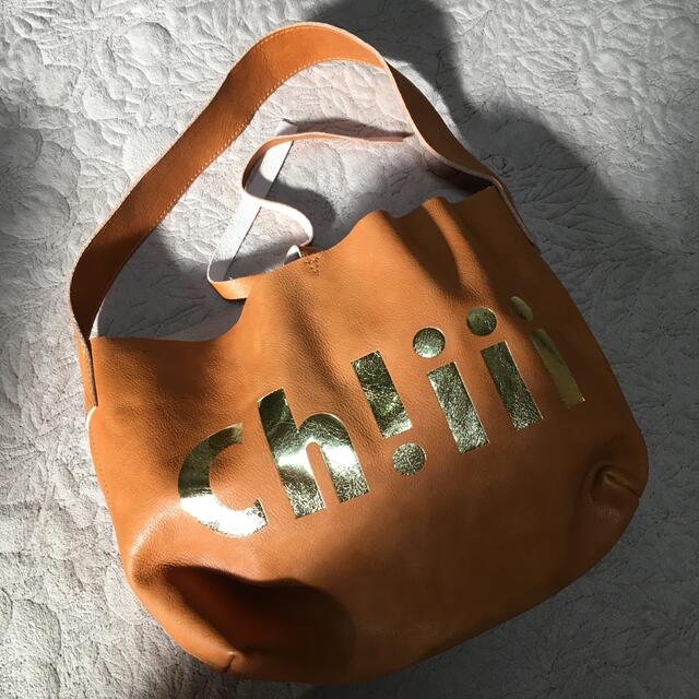 chiiiibag leather ecobag キャメル レディースのバッグ(トートバッグ)の商品写真