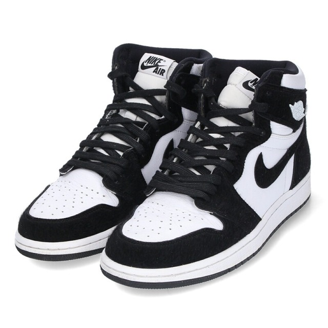 NIKE(ナイキ)のナイキ WMNS AIR JORDAN 1 RETRO HIGH OG TWIST PANDA  CD0461-007 ウィメンズエアジョーダン1レトロハイツイストパンダスニーカー レディース 25cm レディースの靴/シューズ(スニーカー)の商品写真