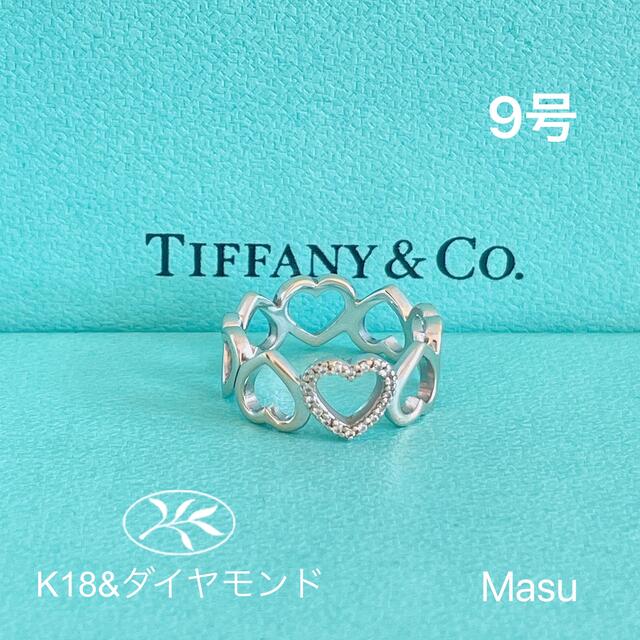 Tiffany ティファニー ヴェネチア ゴルドーニ バンド リング 9号