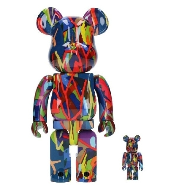 BE@RBRICK KAWS TENSION 100% & 400%