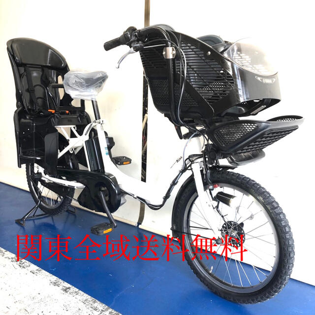 ヤマハ パスバビー 20インチ 3人乗り 8.7ah デジタル 電動自転車-