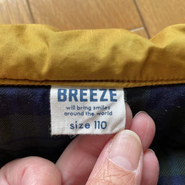 BREEZE(ブリーズ)のBREEZE 中綿アウター　110cm キッズ/ベビー/マタニティのキッズ服男の子用(90cm~)(コート)の商品写真