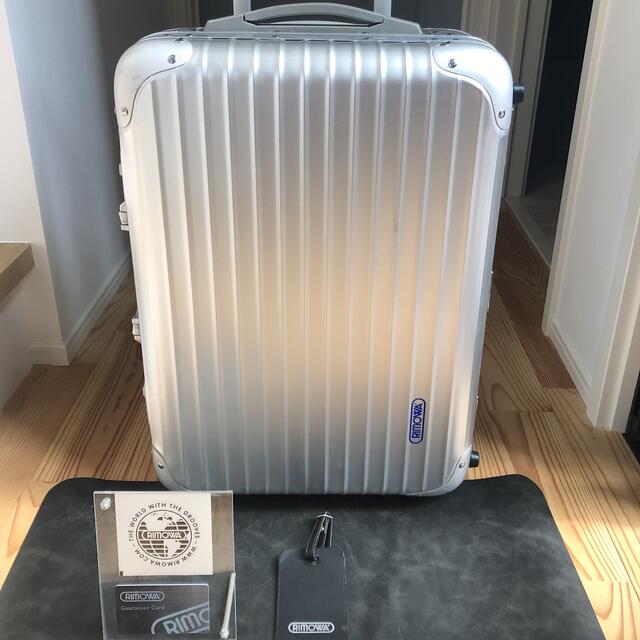 RIMOWA/リモワ 旧ロゴ  35L 付属品付！ アルミニウム ダイヤルロック