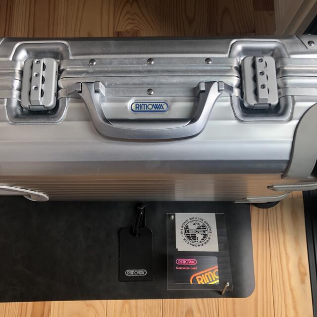 RIMOWA/リモワ 旧ロゴ  35L 付属品付！ アルミニウム ダイヤルロック