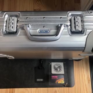 RIMOWA/リモワ 旧ロゴ 35L 付属品付! アルミニウム ダイヤル