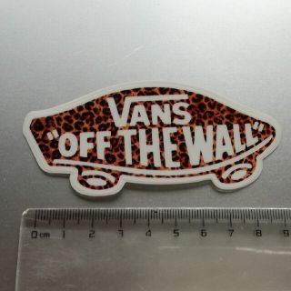 VANS 豹柄 ステッカー(その他)