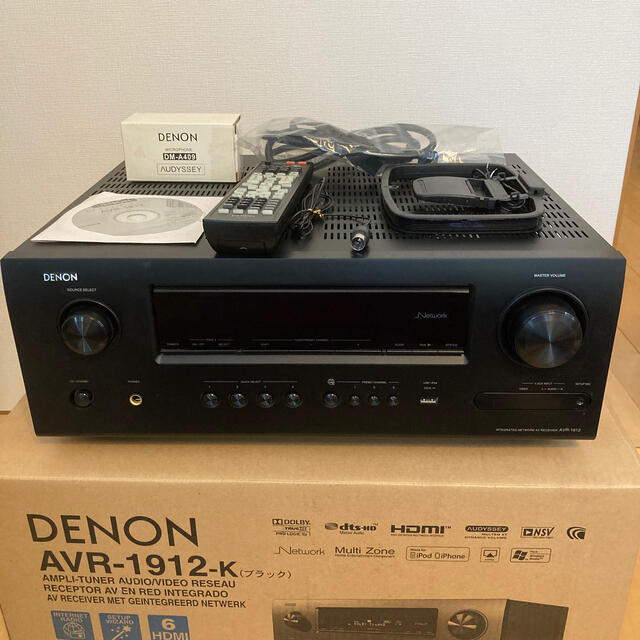 DENON(デノン)のDENON ネットワーク対応　AVアンプ スマホ/家電/カメラのオーディオ機器(アンプ)の商品写真