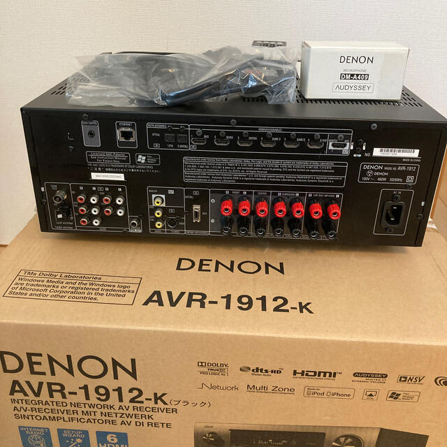 DENON ネットワーク対応　AVアンプ 1