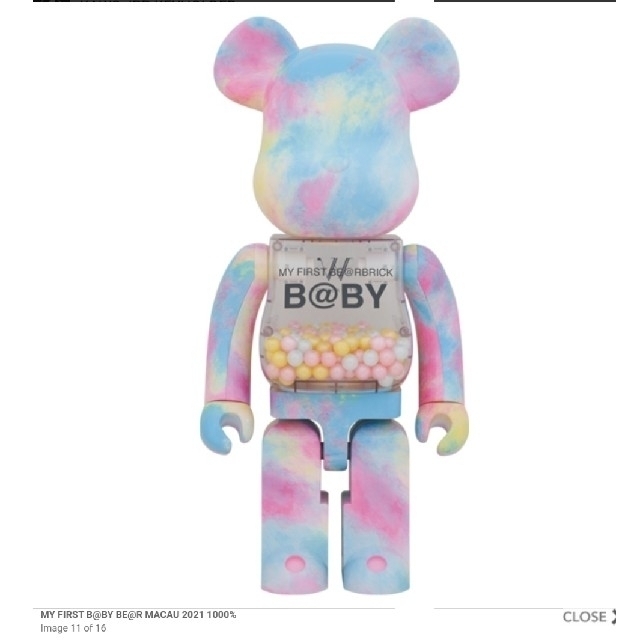 MY FIRST BE@RBRICK MACAU 2021 1000%ベアブリック1000%